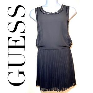 Black Guess dress with metal grommets
